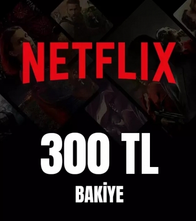 Netflix Hediye Kartı 300 TL