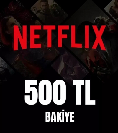 Netflix Hediye Kartı 500 TL